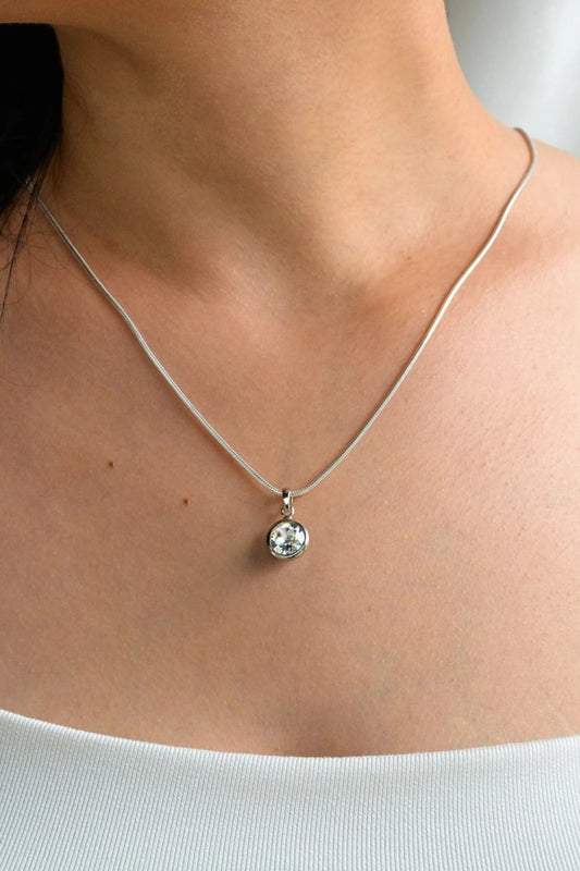 Anhänger Classic Crystal 925 Silber