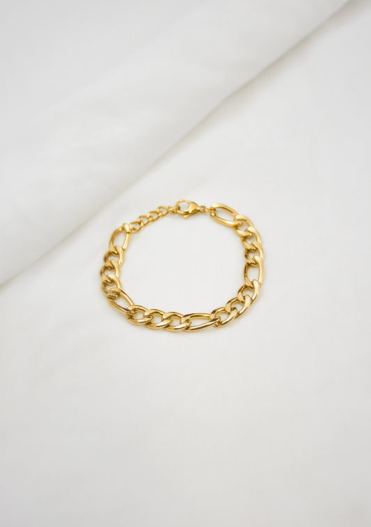 Armband Chain Edelstahl 18K Vergoldet