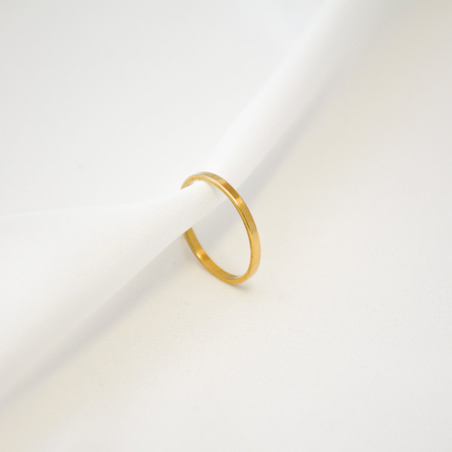 Ring Ajda Edelstahl 18K Vergoldet