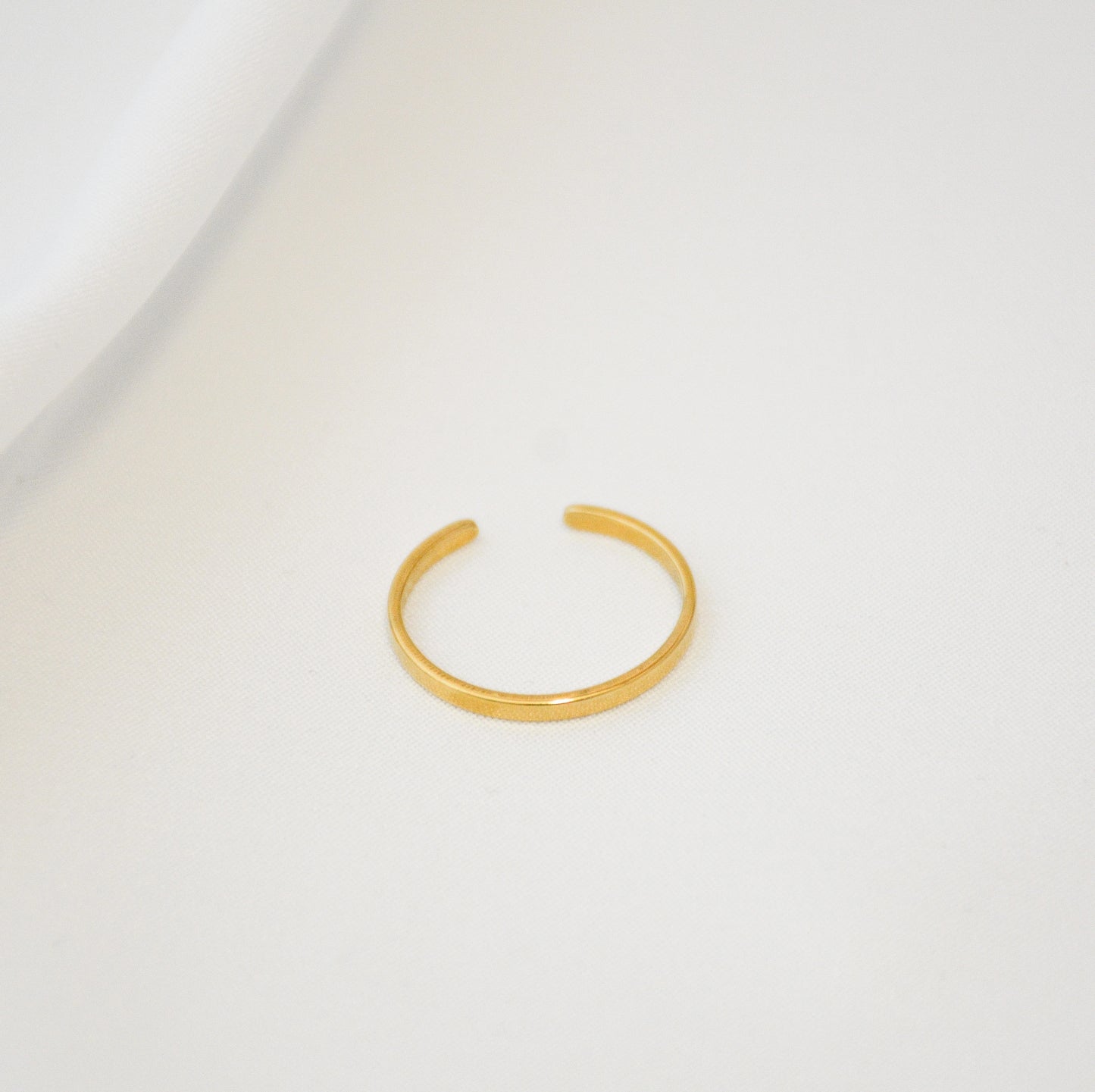 Ring Ajda Edelstahl 18K Vergoldet