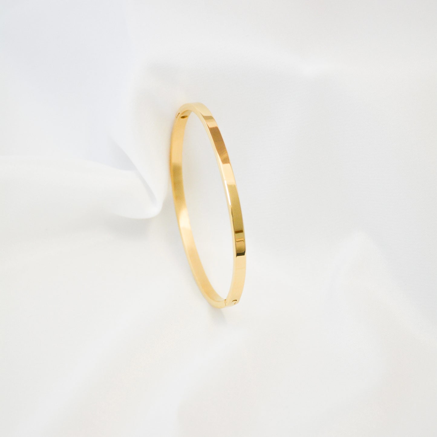 Armreif Classic Edelstahl 18K Vergoldet