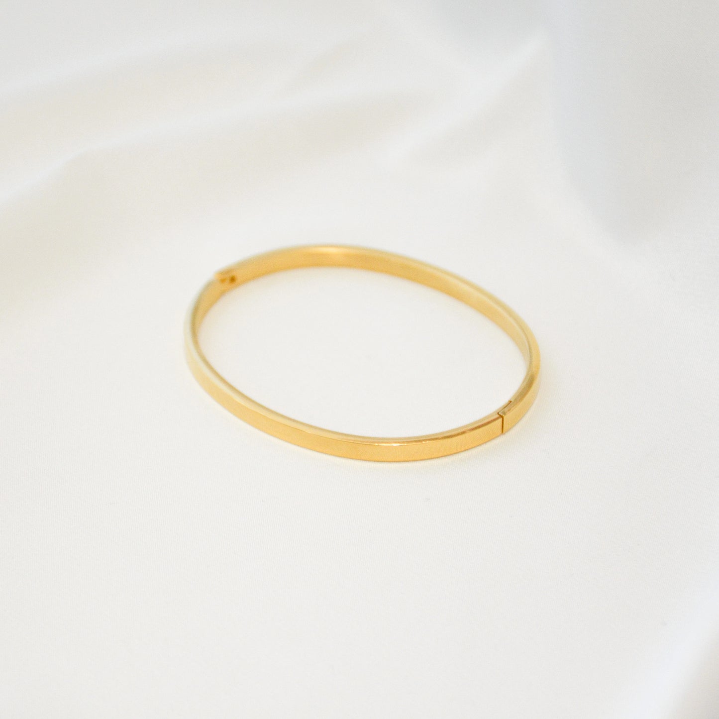 Armreif Classic Edelstahl 18K Vergoldet