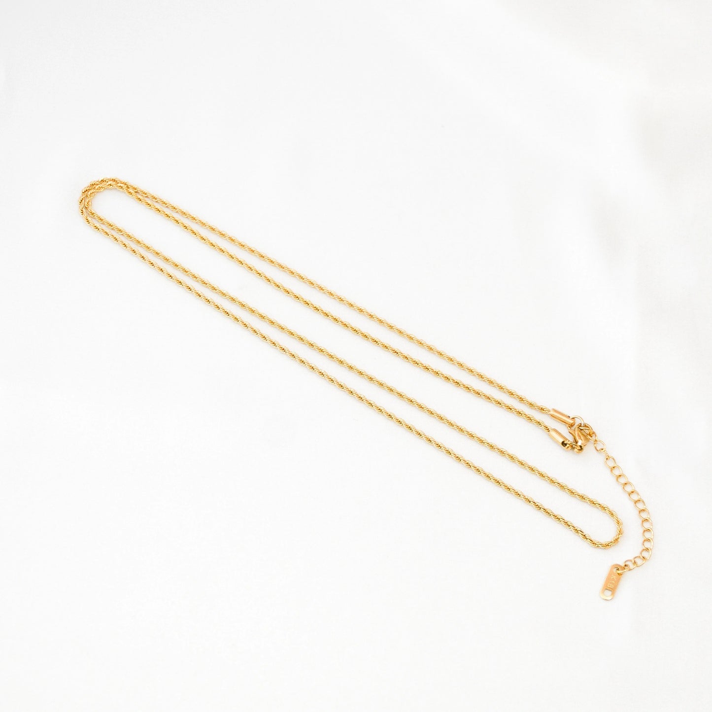 Kette Halat Edelstahl 18K Vergoldet