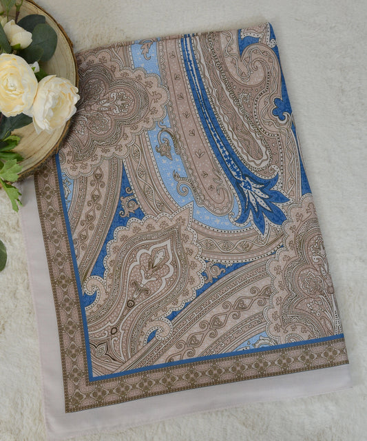 Vintage Orient Puder/Azurblau