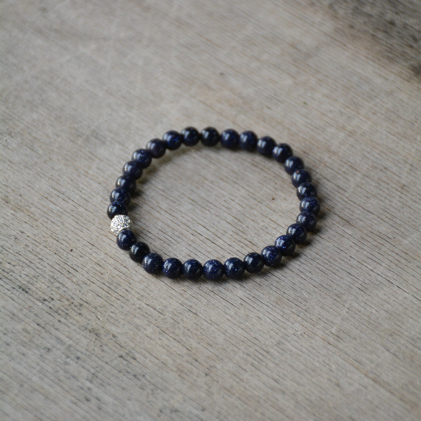 Echtstein Armband Mavi Blaufluss