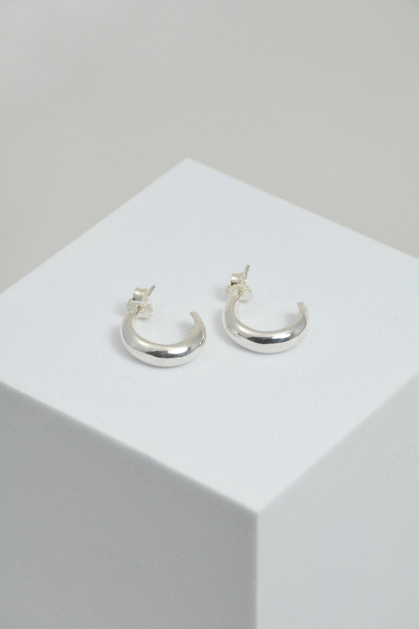 Creolen Classy Ohrschmuck aus 925er Sterling Silber 15 mm